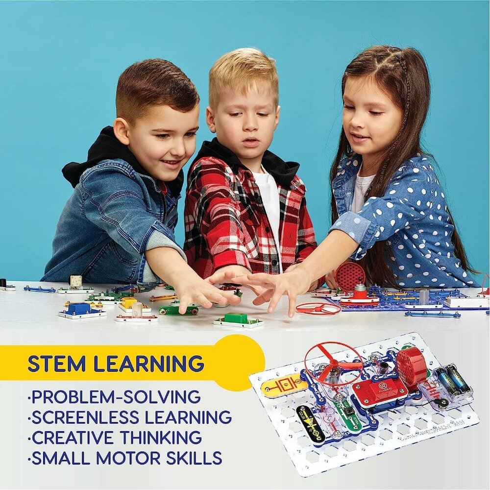 Jr. SC-100 Electronics Exploration Kit, Over 100 Projects, Full Color Project Ma - Picture 8 of 16